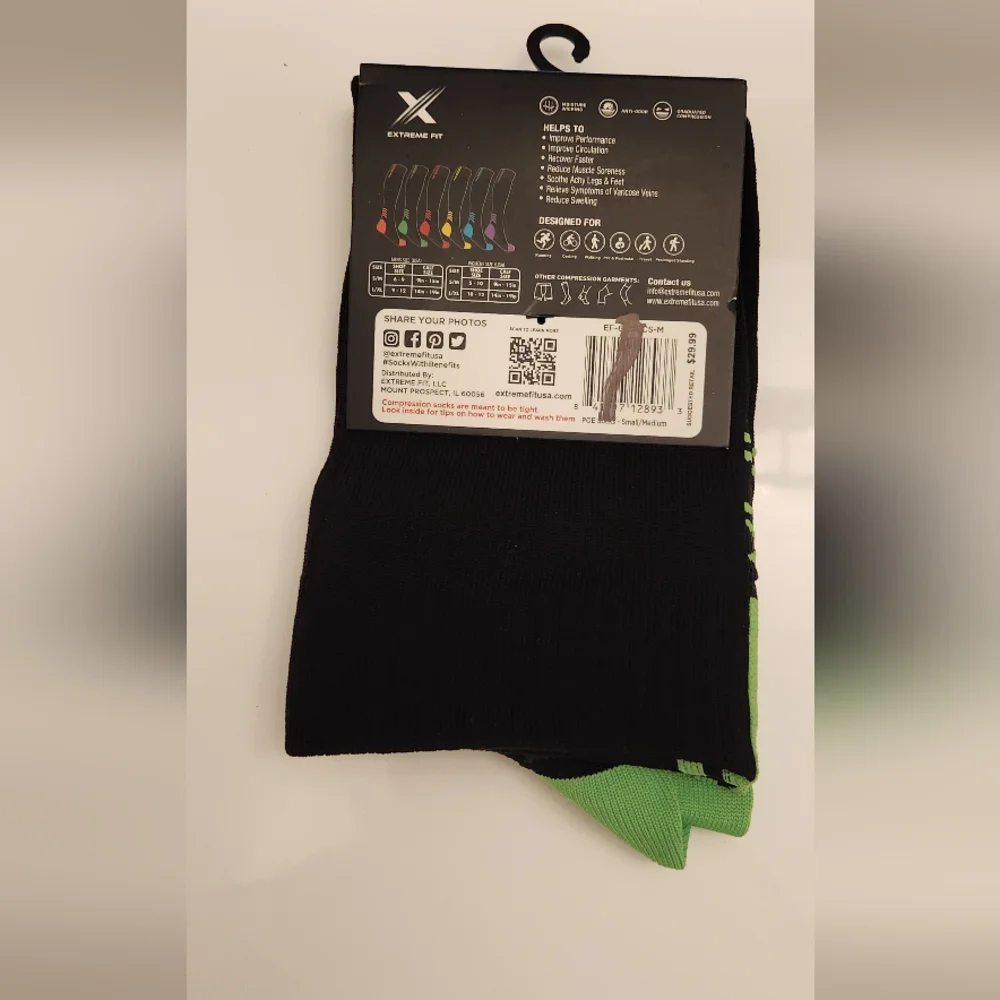 Extreme Fit Ultra V-Striped Socks
